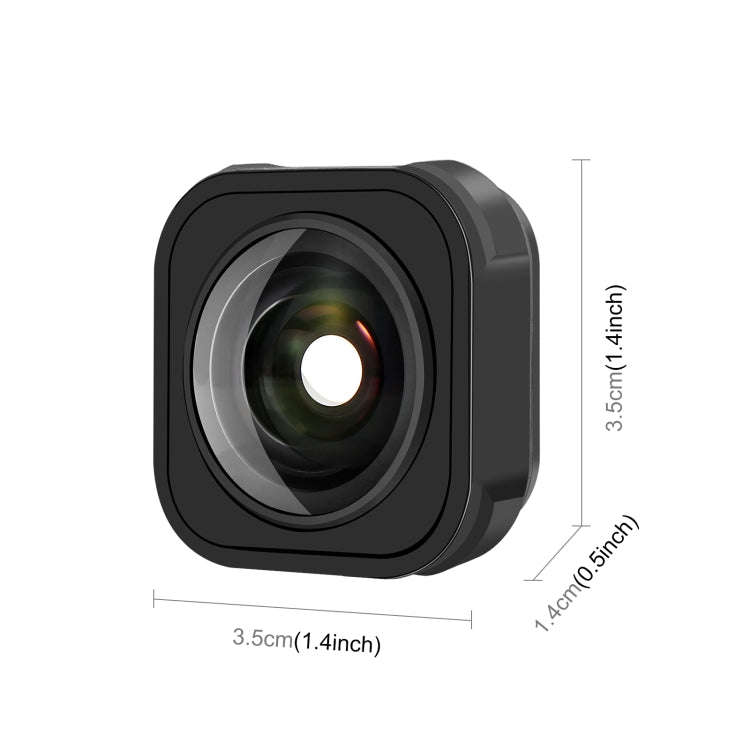 PULUZ Max Lens Mod Wide Angle Lens for GoPro Hero13 Black / Hero12 Black / Hero11 Black / HERO10 ...