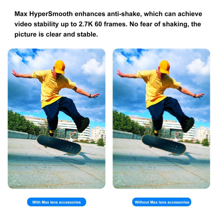 PULUZ Max Lens Mod Wide Angle Lens for GoPro Hero13 Black / Hero12 Black / Hero11 Black / HERO10 ...