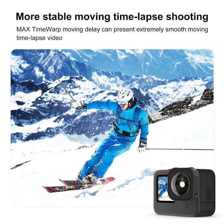 PULUZ Max Lens Mod Wide Angle Lens for GoPro Hero13 Black / Hero12 Black / Hero11 Black / HERO10 ...