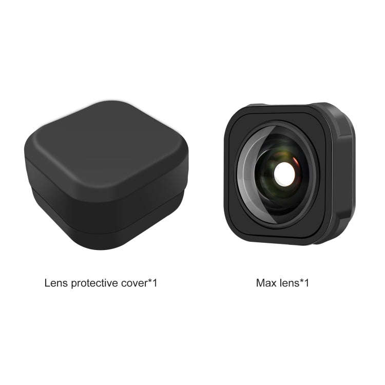 PULUZ Max Lens Mod Wide Angle Lens for GoPro Hero13 Black / Hero12 Black / Hero11 Black / HERO10 ...