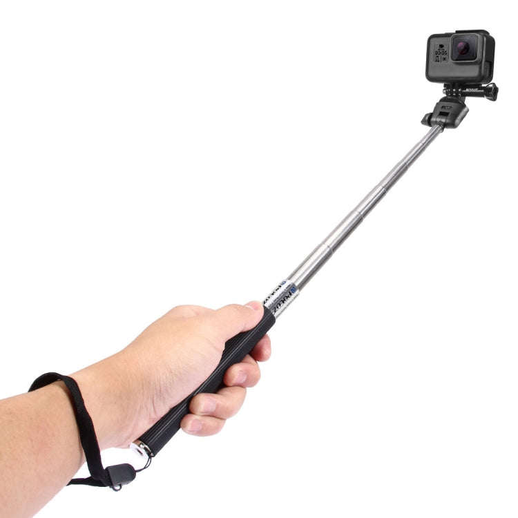 PULUZ Extendable Handheld Selfie Monopod for GoPro, Insta360, DJI and Other Action Cameras, Lengt...