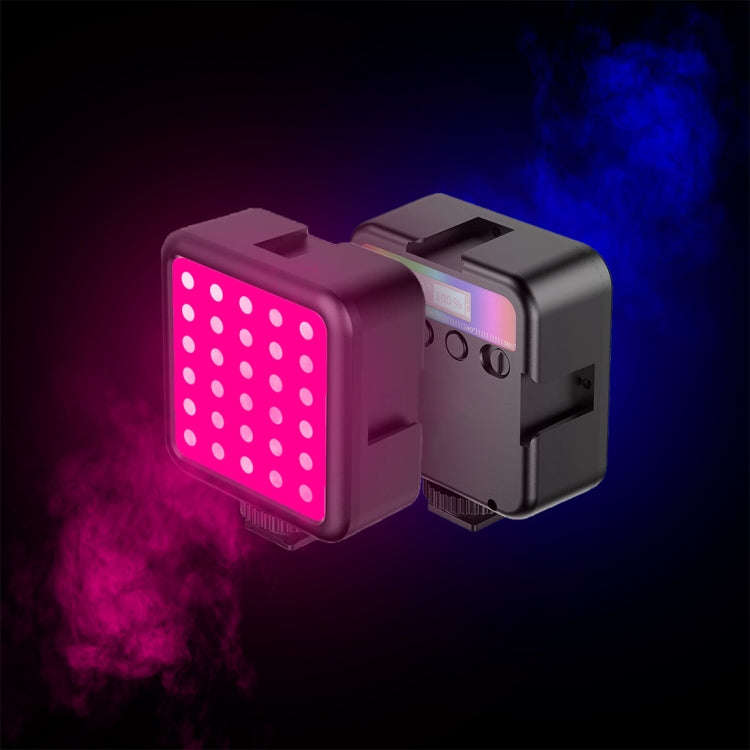 PULUZ Pocket 2500-9000K+RGB Full Color Beauty Fill Light Handheld Camera Photography LED Light (B...