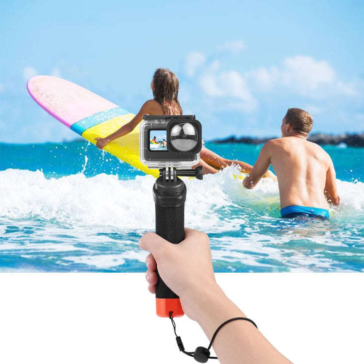 PULUZ Floating Foam Hand Grip Buoyancy Rods with Strap & Quick-release Base for GoPro, Insta360, ...