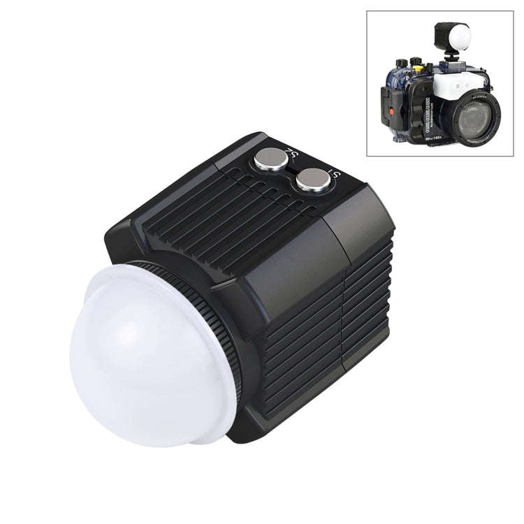 PULUZ 60m Underwater LED Photography Fill Light 7.4V/1100mAh Diving Light for GoPro, Insta360, DJ...