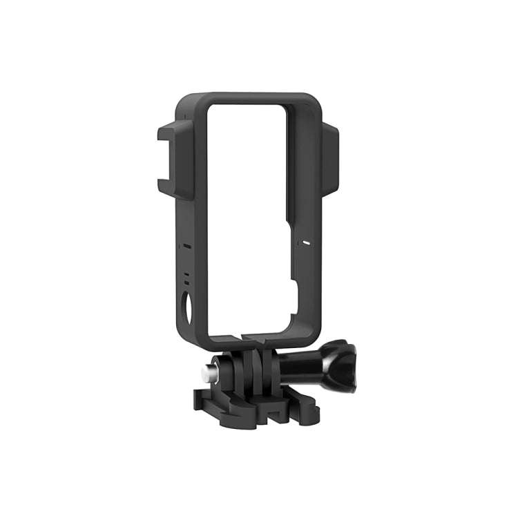 PULUZ ABS Protective Frame Cage with Dual Cold Shoes for DJI Action 2 (Black)