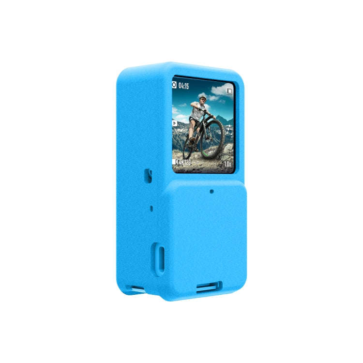 PULUZ Silicone Protective Case for DJI Action 2(Blue)
