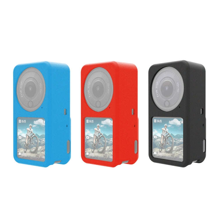 PULUZ Silicone Protective Case for DJI Action 2(Blue)
