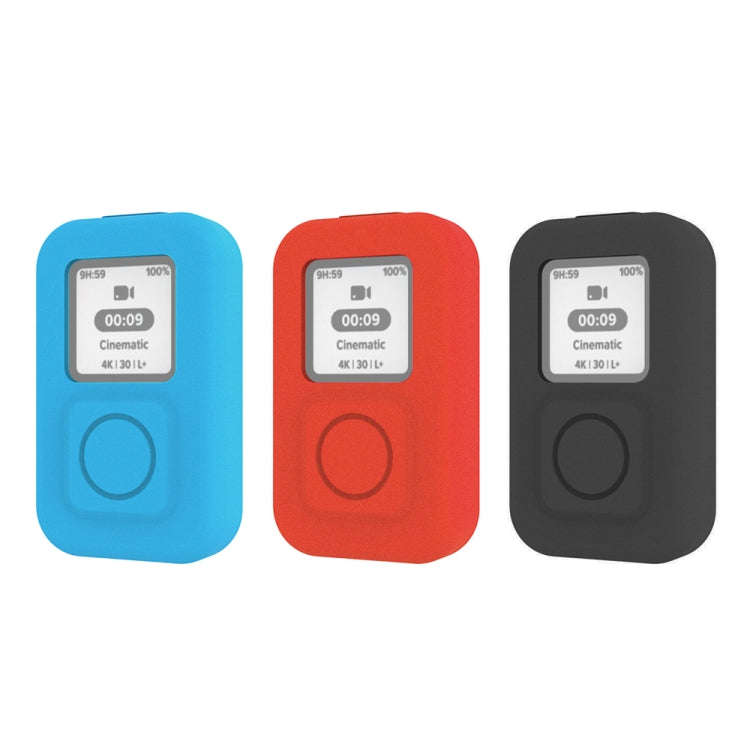 PULUZ Silicone Protective Case for GoPro HERO10 Black WiFi Remote(Red)