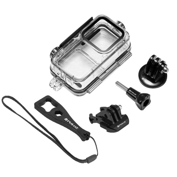 PULUZ 60m Waterproof Housing Diving Case for DJI Action 2 Camera Unit / Action 2 Power Combo / Ac...