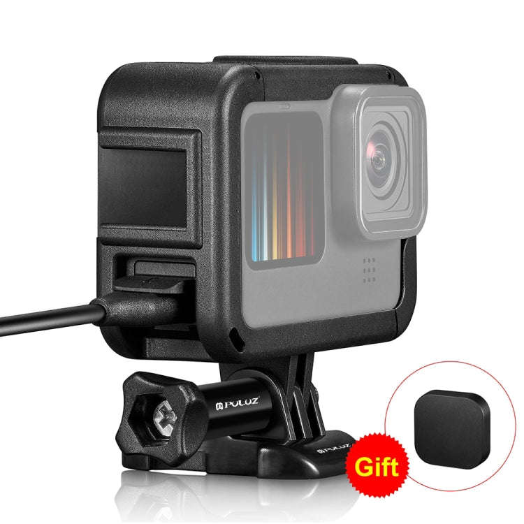 PULUZ Chargeable PA Frame Mount Cage with Cold Shoe Base Slot for GoPro HERO13 Black /12 Black /1...