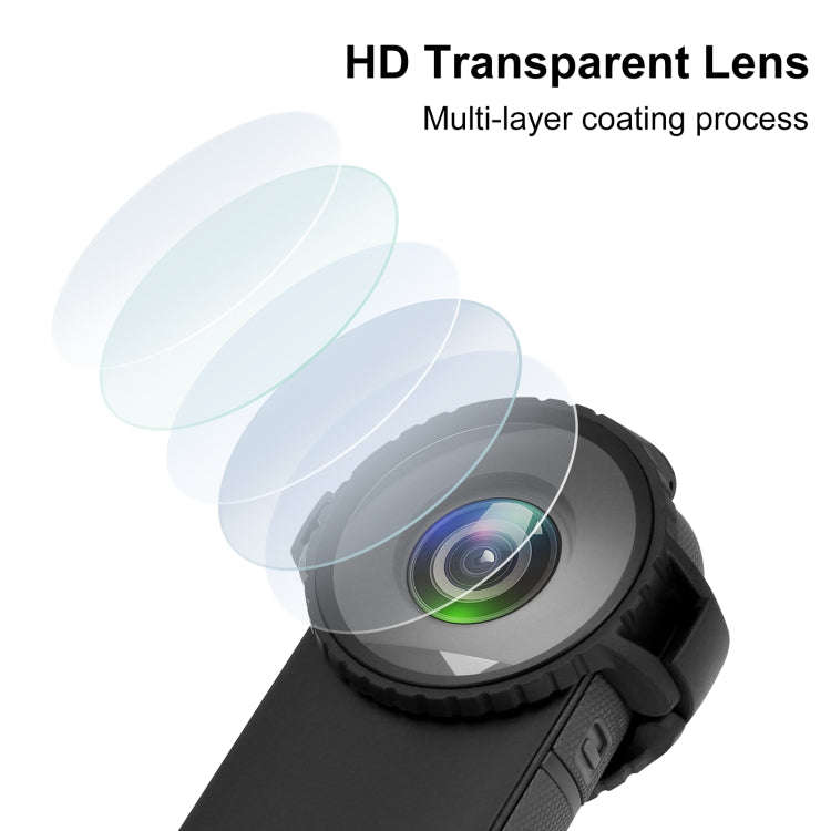 PULUZ Upgrade Lens Guard Protective Glass Cover for Insta360 One X2(Black)