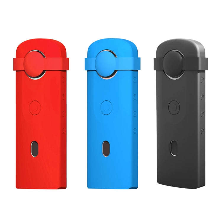 PULUZ Silicone Protective Case with Lens Cover for Ricoh Theta SC2 360 Panoramic Camera(Blue)