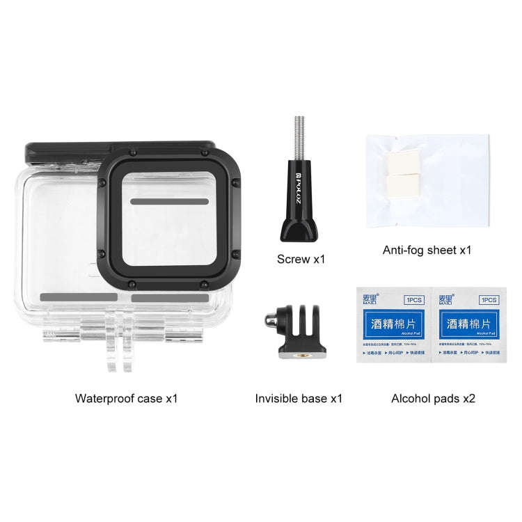 PULUZ 60m Underwater Depth Diving Case Waterproof Camera Housing for Insta360 One RS 4K Edition(T...