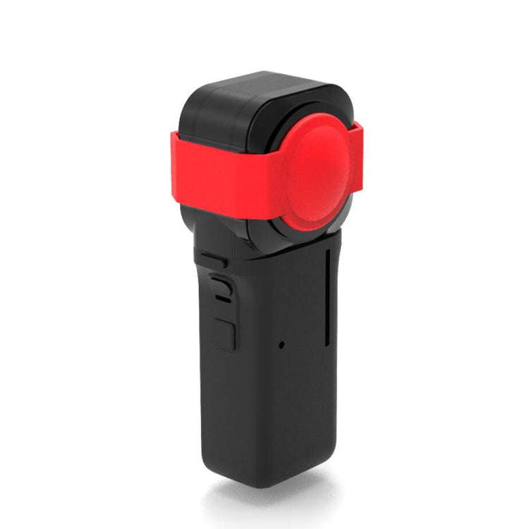 PULUZ Silicone Protective Case with Lens Cover for Insta360 One RS 1-Inch 360 Edition(Red)