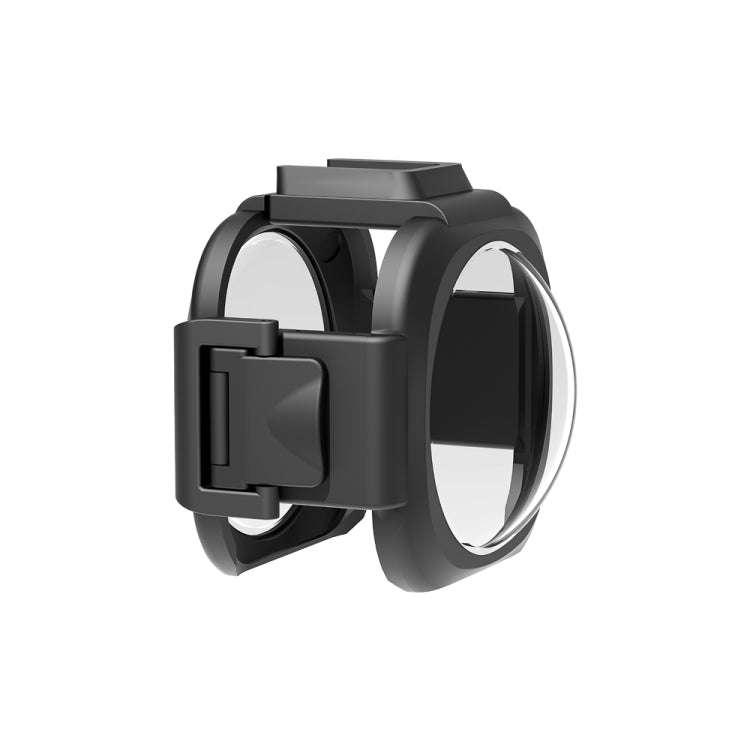 PULUZ Lens Guard Protective Cover for Insta360 ONE RS 1-Inch 360 Edition(Black)