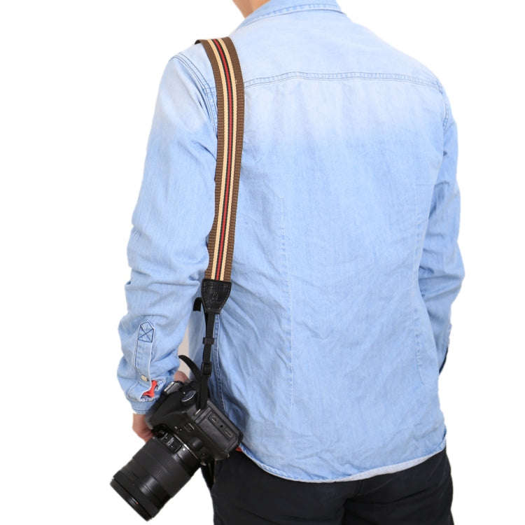 PULUZ Retro Ethnic Style Multi-color Series Stripe Shoulder Neck Strap Camera Strap for SLR / DSL...