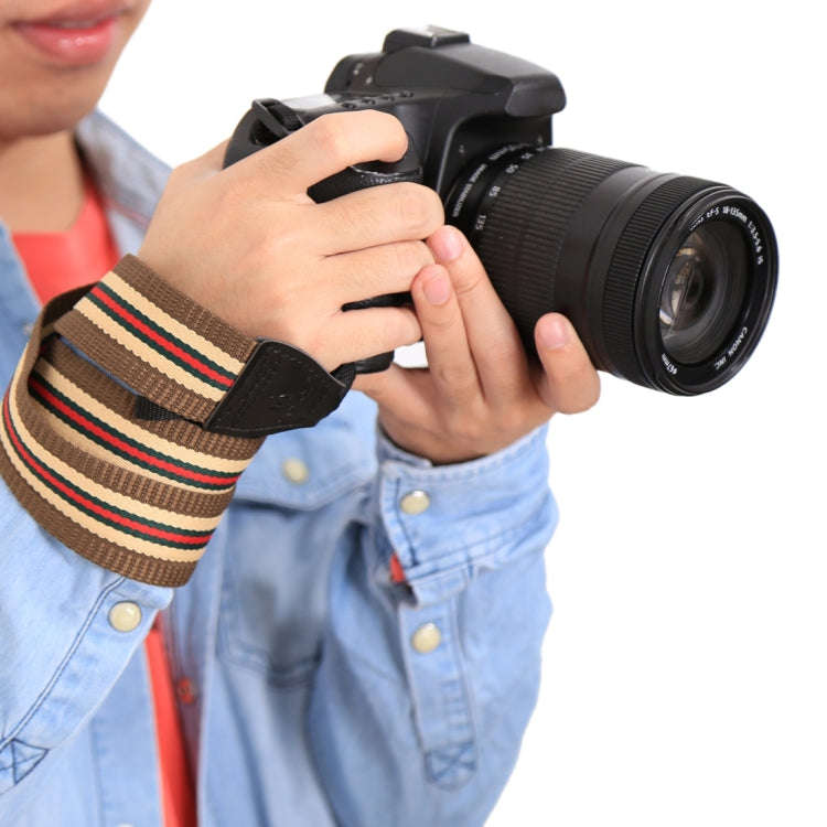 PULUZ Retro Ethnic Style Multi-color Series Stripe Shoulder Neck Strap Camera Strap for SLR / DSL...