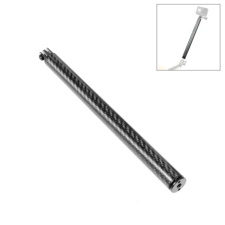 PULUZ 275mm Aluminum Alloy Carbon Fiber Floating Buoyancy Selfie-stick Extension Arm Rods for GoP...
