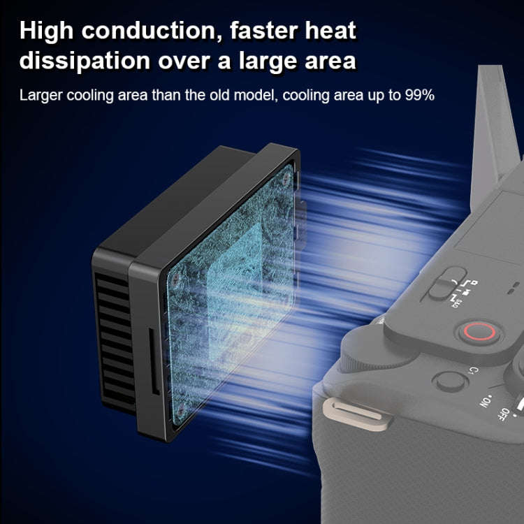 PULUZ Camera Cooling Fan Semiconductor Radiator for Sony / Canon / FUJIFILM / Nikon Cameras (Black)
