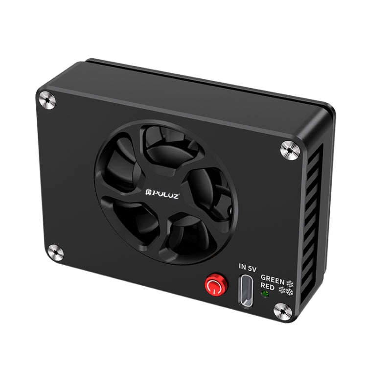 PULUZ Camera Cooling Fan Semiconductor Radiator for Sony / Canon / FUJIFILM / Nikon Cameras (Black)
