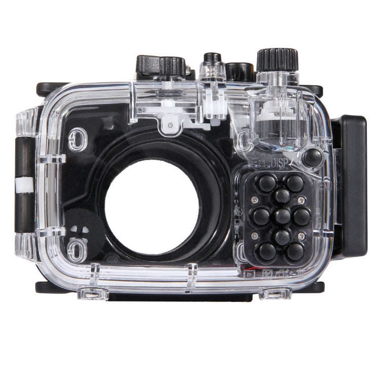 PULUZ 40m Underwater Depth Diving Case Waterproof Camera Housing for Sony RX100 IV(Black)