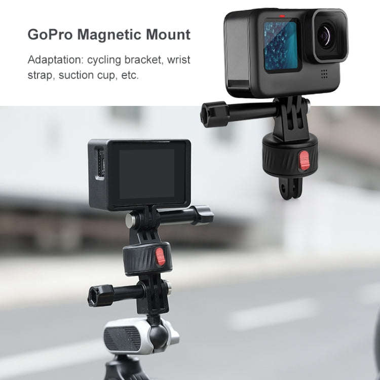 PULUZ Action Camera Magnetic Base Adapter (Black)