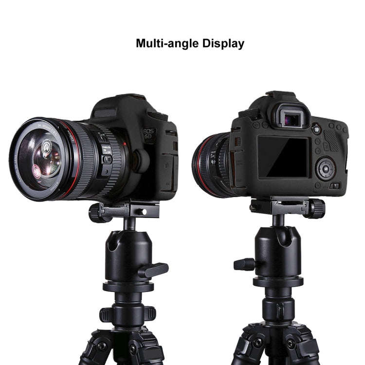 PULUZ Soft Silicone Protective Case for Canon EOS 6D(Black)