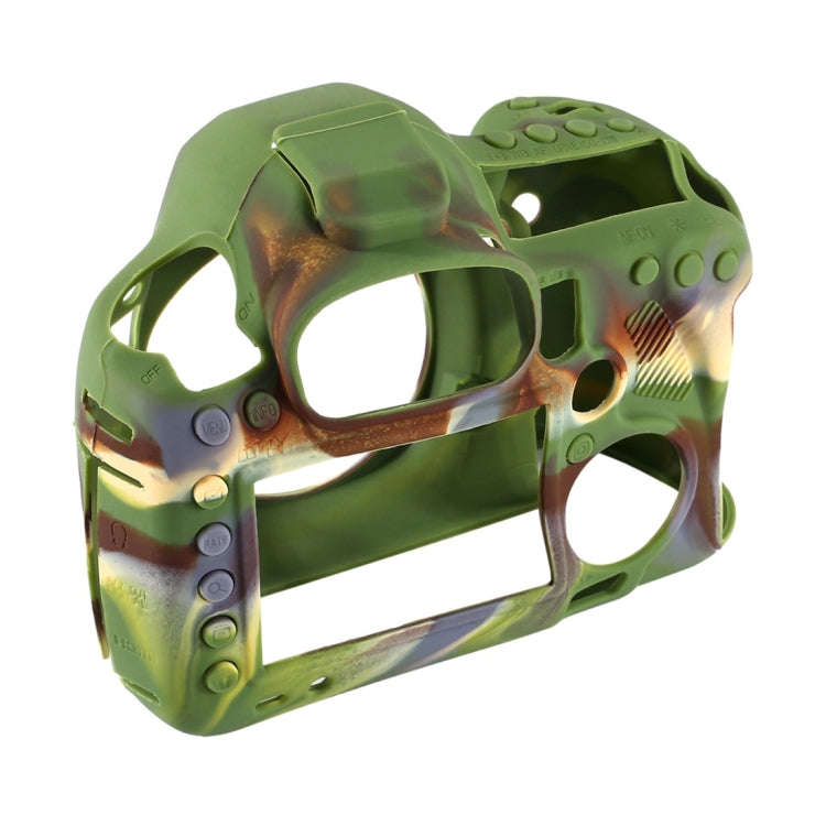 PULUZ Soft Silicone Protective Case for Canon EOS 5D Mark III / 5D3(Camouflage)