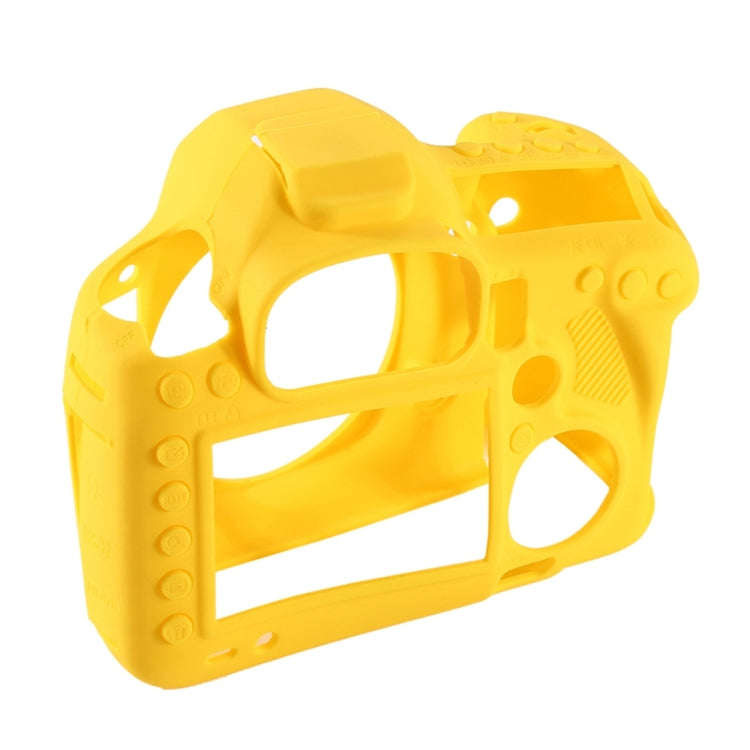 PULUZ Soft Silicone Protective Case for Canon EOS 5D Mark III / 5D3(Yellow)