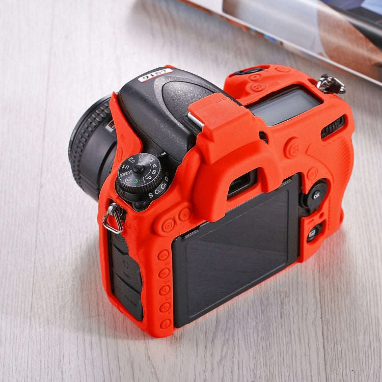PULUZ Soft Silicone Protective Case for Nikon D750(Red)