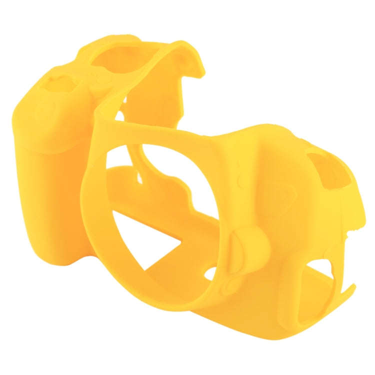 PULUZ Soft Silicone Protective Case for Canon EOS 650D / 700D(Yellow)