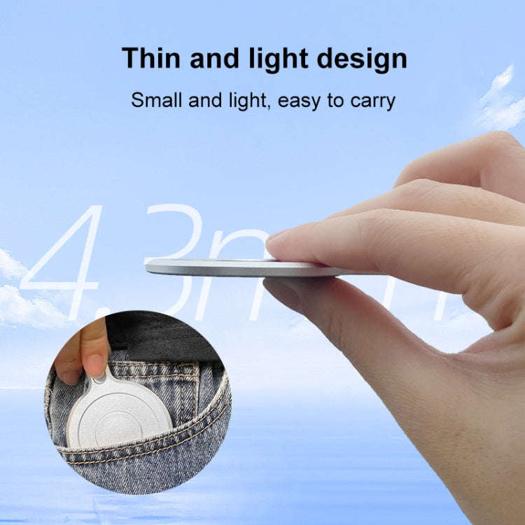PULUZ For Insta360 FLow Gimbal Magnetic MagSafe Adapter Phone Holder (Silver)