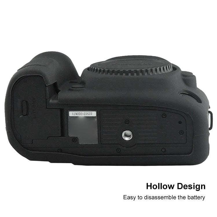 PULUZ Soft Silicone Protective Case for Canon EOS 5D Mark IV(Black)