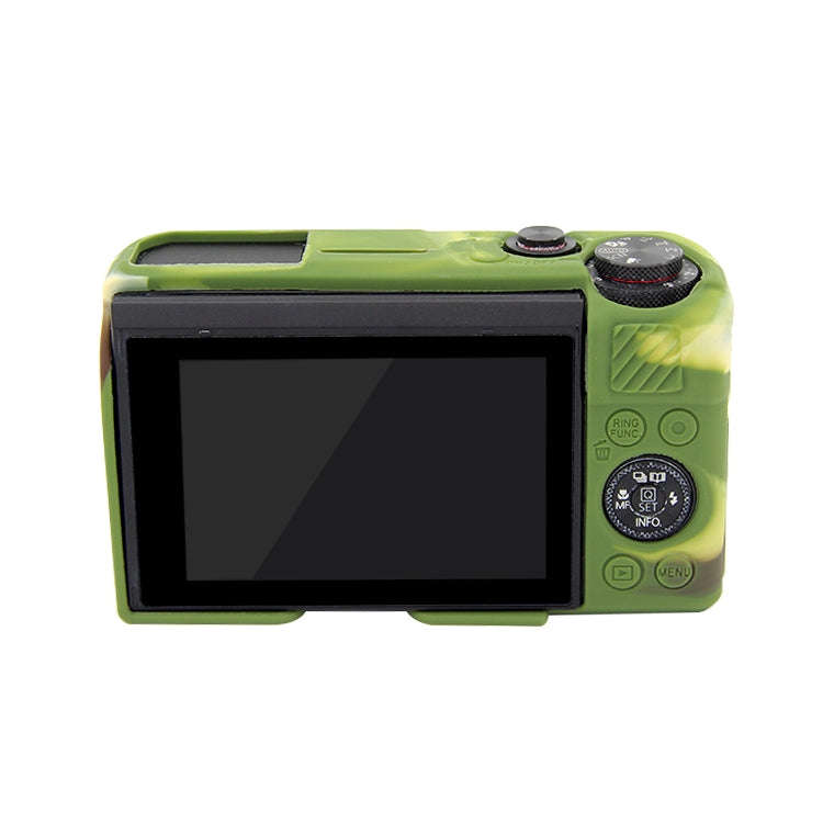 PULUZ Soft Silicone Protective Case for Canon EOS G7 X Mark II(Camouflage)
