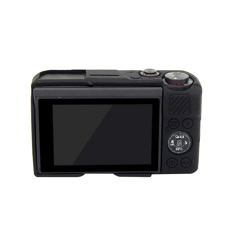 PULUZ Soft Silicone Protective Case for Canon EOS G7 X Mark II(Black)