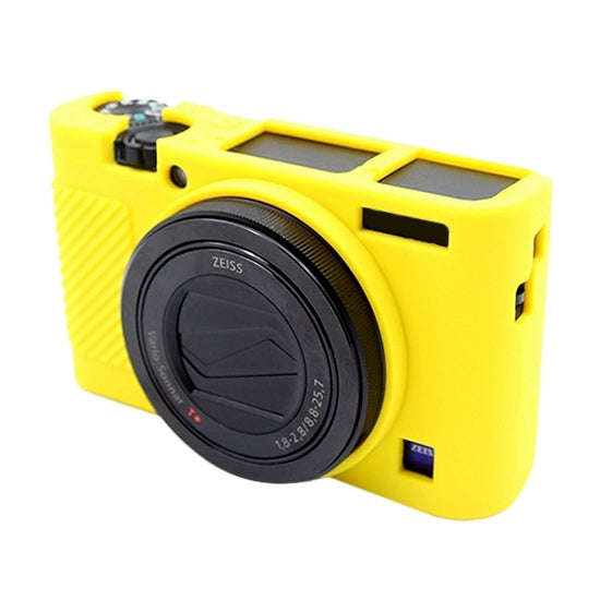 PULUZ Soft Silicone Protective Case for Sony RX100 III / IV / V(Yellow)