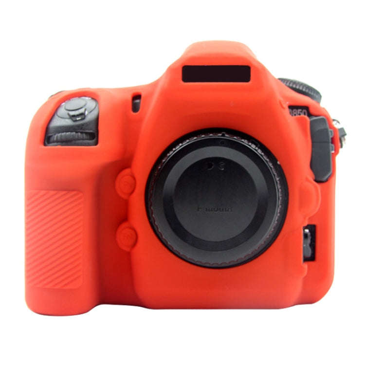 PULUZ Soft Silicone Protective Case for Nikon D850(Red)