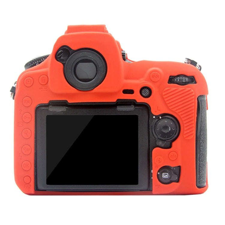 PULUZ Soft Silicone Protective Case for Nikon D850(Red)