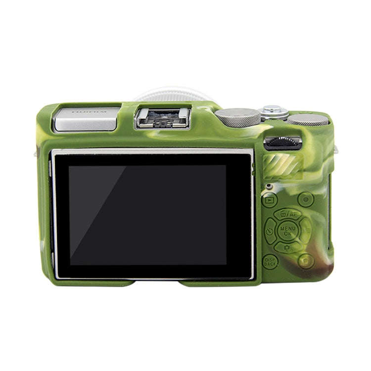 PULUZ Soft Silicone Protective Case for FUJIFILM X-A3 / X-A10(Camouflage)