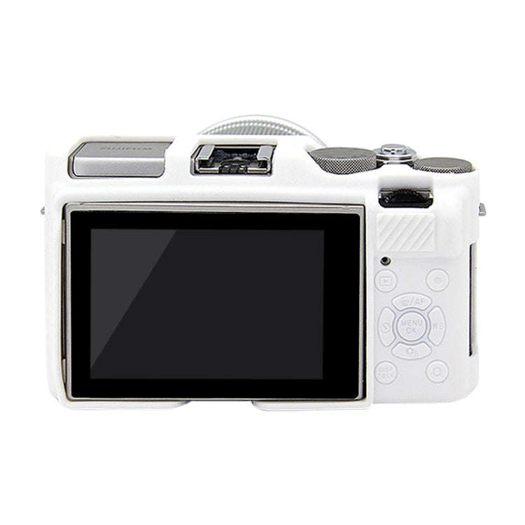 PULUZ Soft Silicone Protective Case for FUJIFILM X-A3 / X-A10(White)