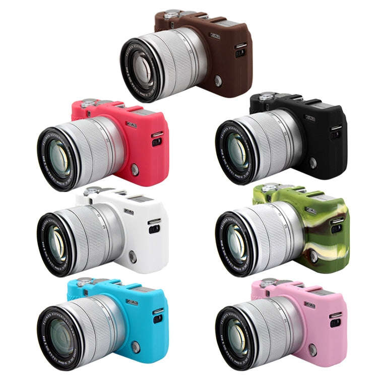 PULUZ Soft Silicone Protective Case for FUJIFILM X-A3 / X-A10(Black)