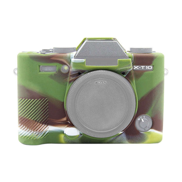 PULUZ Soft Silicone Protective Case for FUJIFILM XT10(Camouflage)