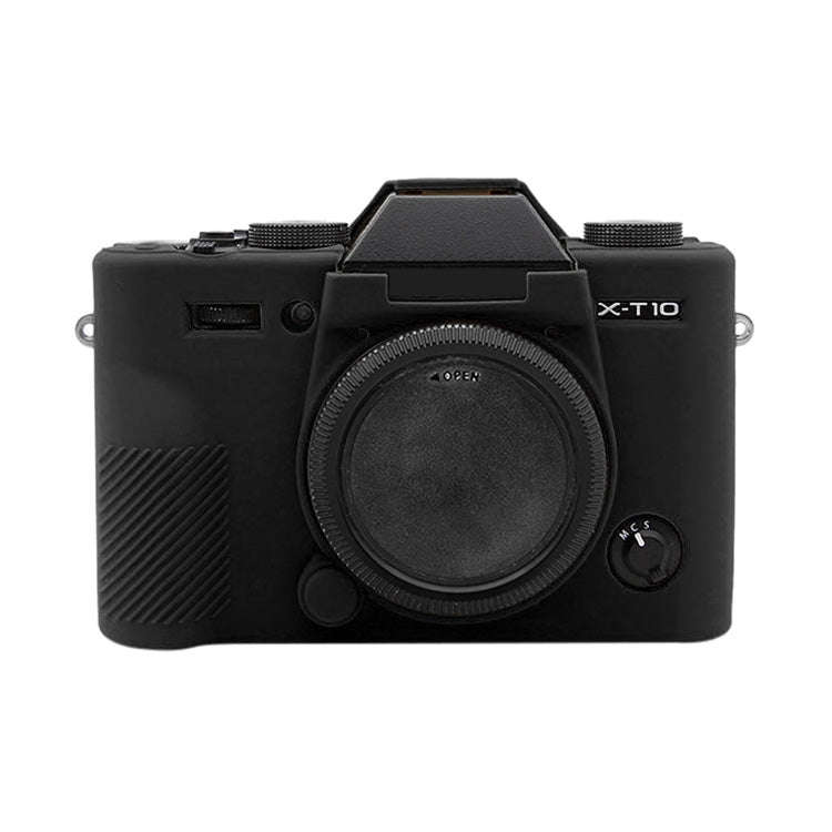 PULUZ Soft Silicone Protective Case for FUJIFILM XT10(Black)
