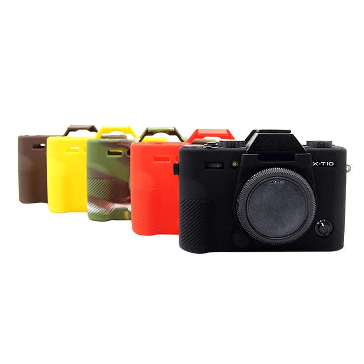 PULUZ Soft Silicone Protective Case for FUJIFILM XT10(Camouflage)