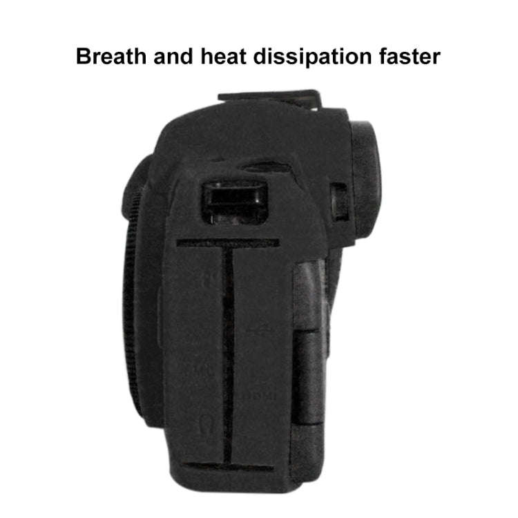 PULUZ Soft Silicone Protective Case for Canon EOS R(Black)