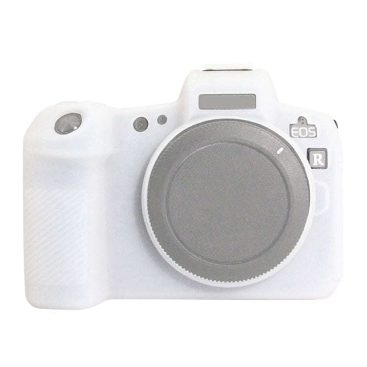 PULUZ Soft Silicone Protective Case for Canon EOS R(White)