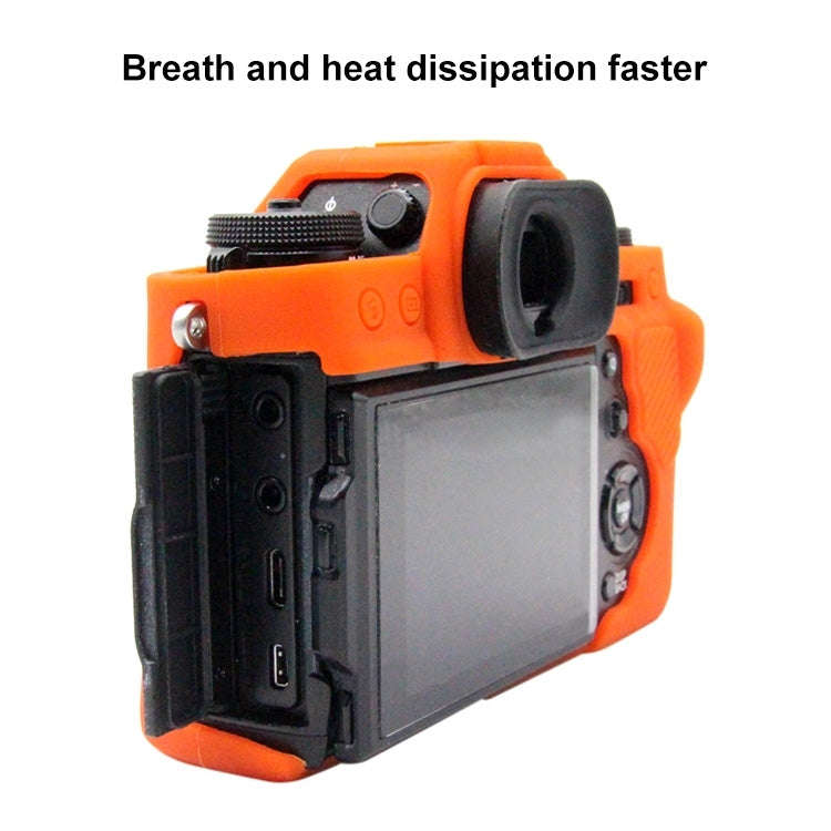 PULUZ Soft Silicone Protective Case for FUJIFILM XT3(Orange)
