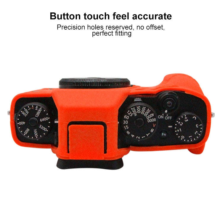 PULUZ Soft Silicone Protective Case for FUJIFILM XT3(Red)