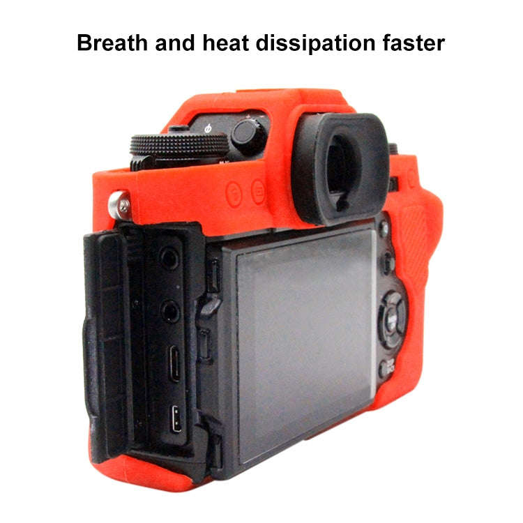 PULUZ Soft Silicone Protective Case for FUJIFILM XT3(Red)