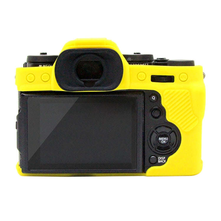 PULUZ Soft Silicone Protective Case for FUJIFILM XT3(Yellow)
